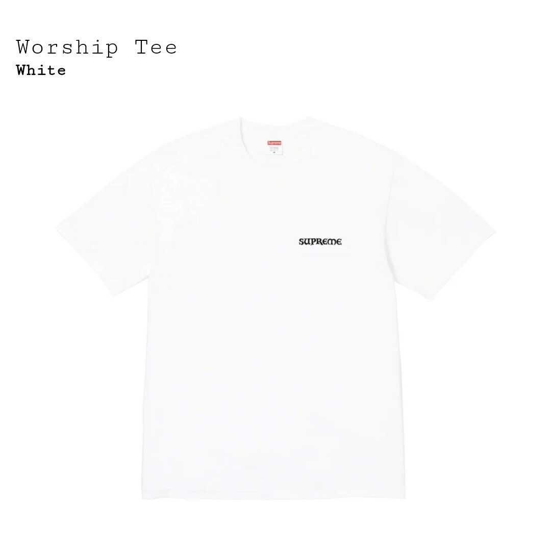 【MIN-NANO】UM DRIP TEE - WHITE XLサイズ