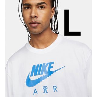 ジョーダン(Jordan Brand（NIKE）)の超希少‼️最新ナイキNIKE NSW DNA ハイブリッドM90 Tシャツ海外L(Tシャツ/カットソー(半袖/袖なし))