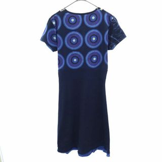 デシグアル Desigual ☆ 花柄 シフォン 半袖 ワンピース EUR S