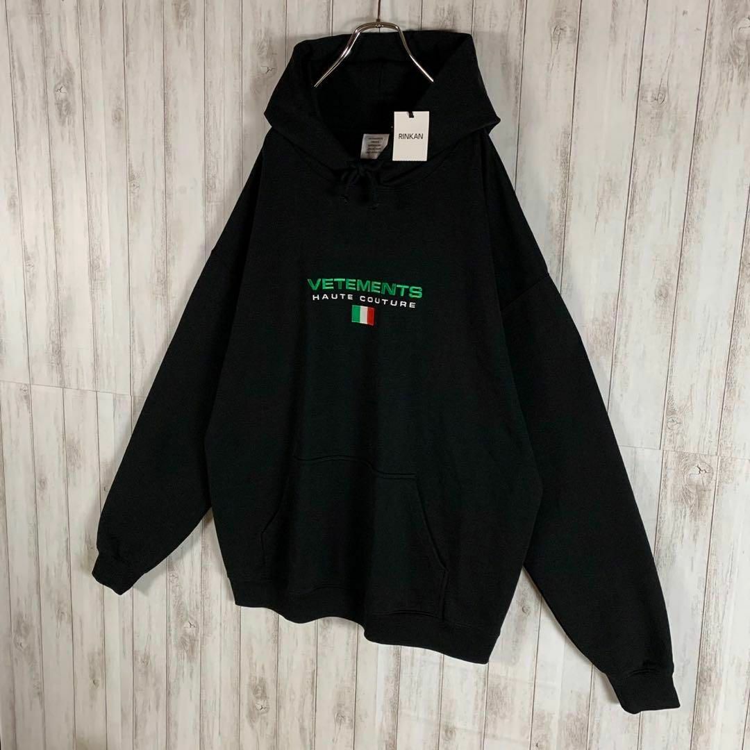 VETEMENTS - 【即完売モデル】VETEMENTS ヴェトモン センター刺繍ロゴ ...