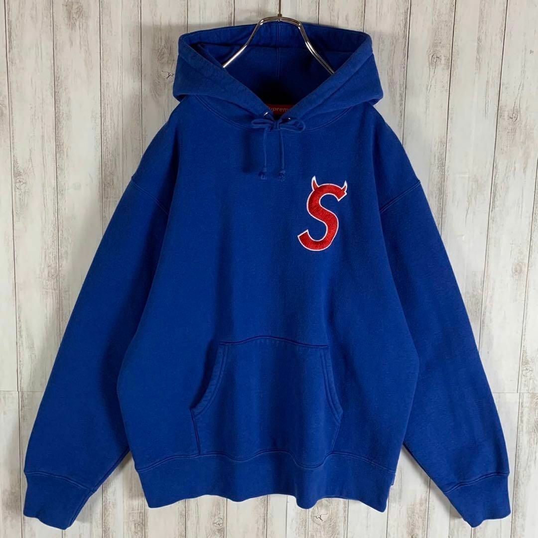 Supreme S Logo Hooded Sweatshirt 堀米 ツノ-