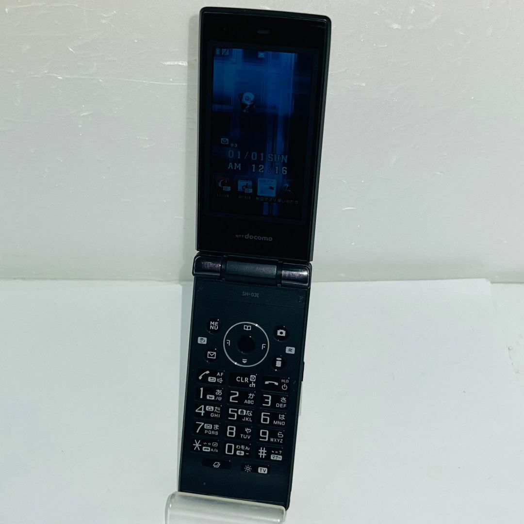 NTTdocomo - docomo☆STYLE series SH-03E☆〇判定☆ブラック☆送料