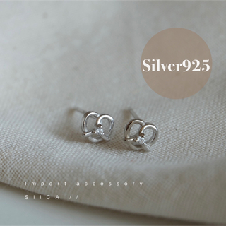 ドゥロワー(Drawer)の【silver925素材】ピアス No.P2326 silver(ピアス)
