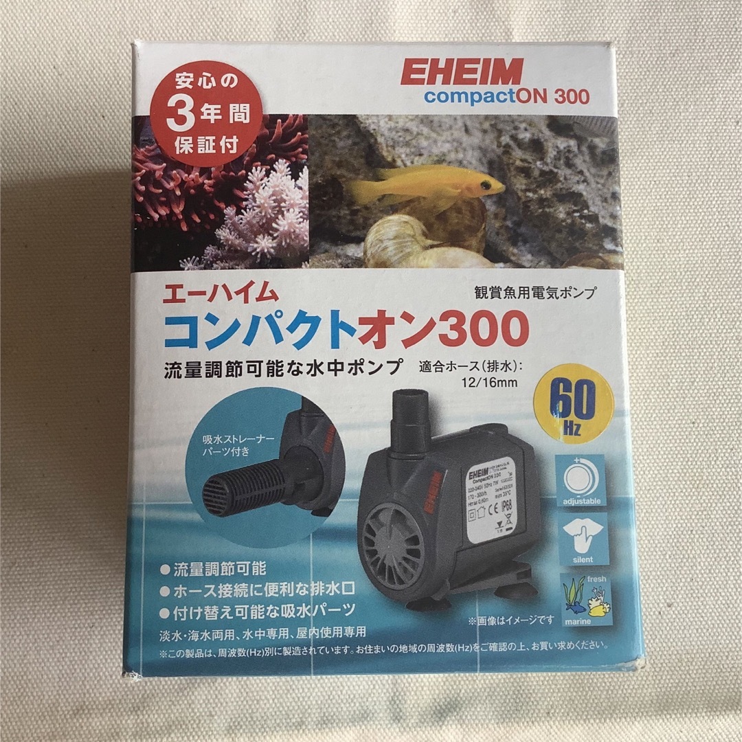 EHEIM(エーハイム)のエーハイム　コンパクトオン　300  60Hz 水中ポンプ その他のペット用品(アクアリウム)の商品写真