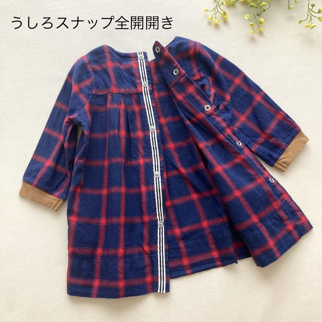 PETIT BATEAU(プチバトー)の854 おぽにょ様専用　 キッズ/ベビー/マタニティのベビー服(~85cm)(ワンピース)の商品写真