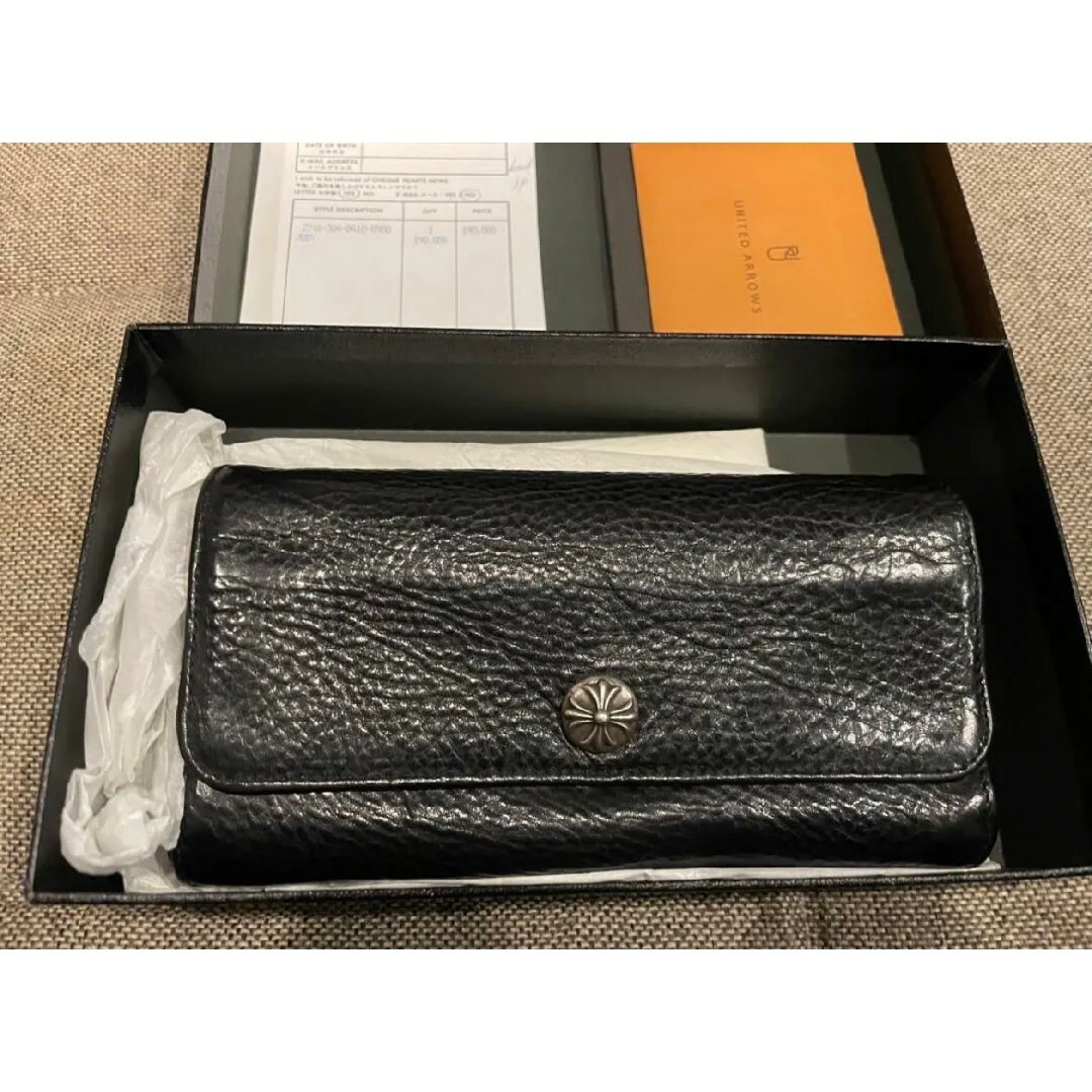 メンズ【極上品】ほぼ未使用 CHROME HEARTS JUDY ウォレット 財布