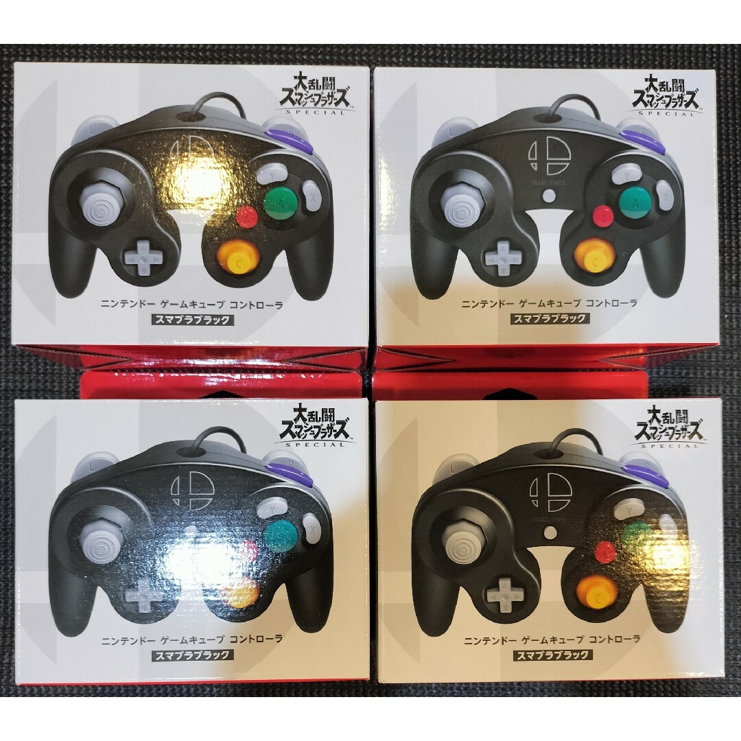任天堂 - ニンテンドー ゲームキューブ コントローラ スマブラブラック
