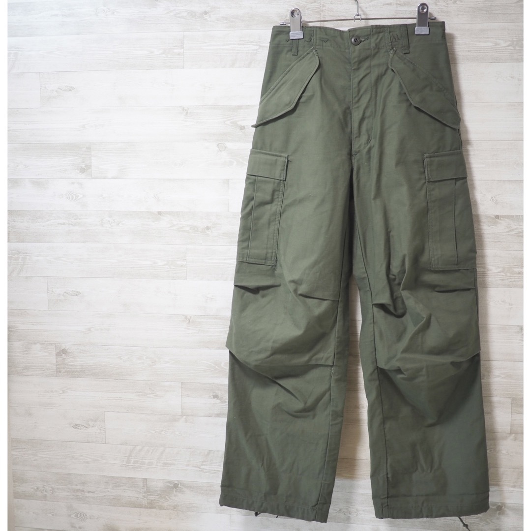 M65 フィールドパンツ カーゴパンツ xs regular 米軍実物 70s-