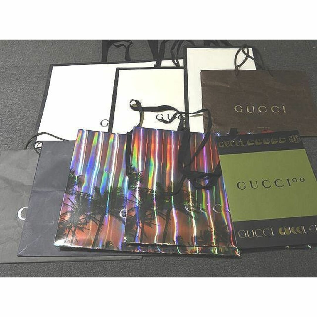Gucci / グッチ 付属品 旧型 限定 ショップ袋 ×9枚セット ◇の通販