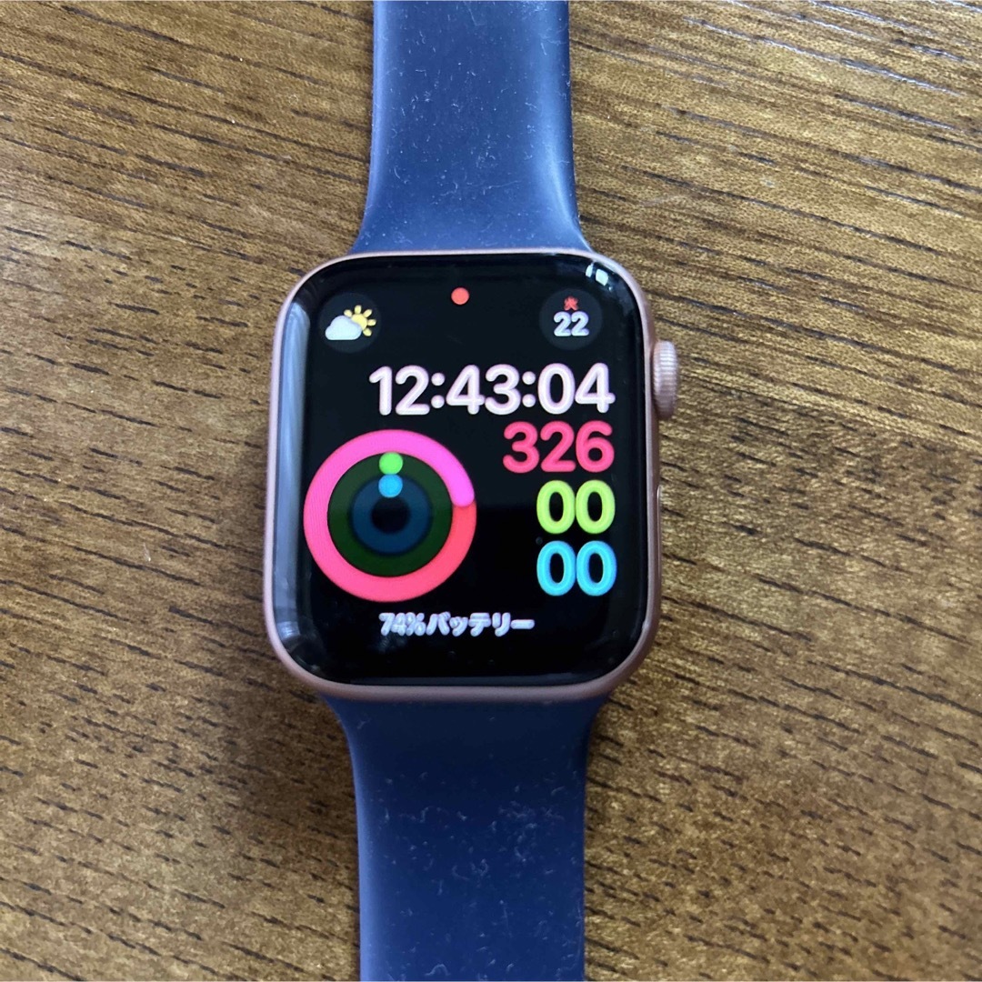 アップルウォッチ5 44mm GPS - 腕時計(デジタル)