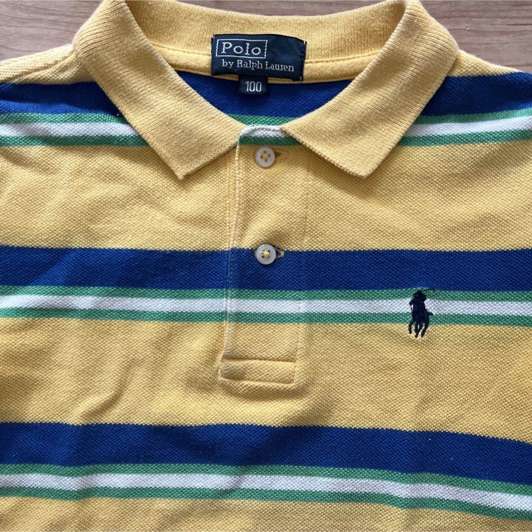 Ralph Lauren(ラルフローレン)のラルフローレンポロシャツ100 キッズ/ベビー/マタニティのキッズ服男の子用(90cm~)(Tシャツ/カットソー)の商品写真