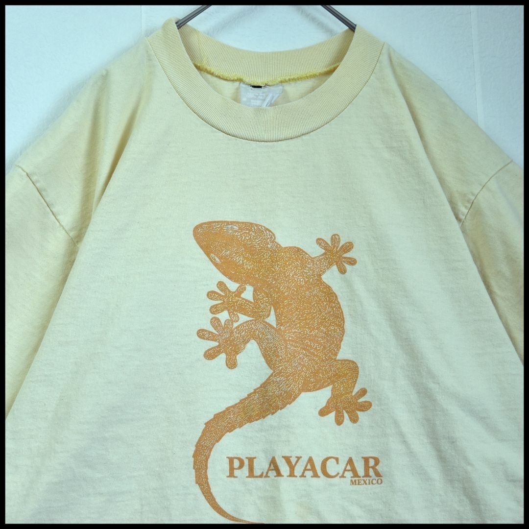 美品　古着　トカゲTシャツ　90ｓ レディースのトップス(Tシャツ(半袖/袖なし))の商品写真