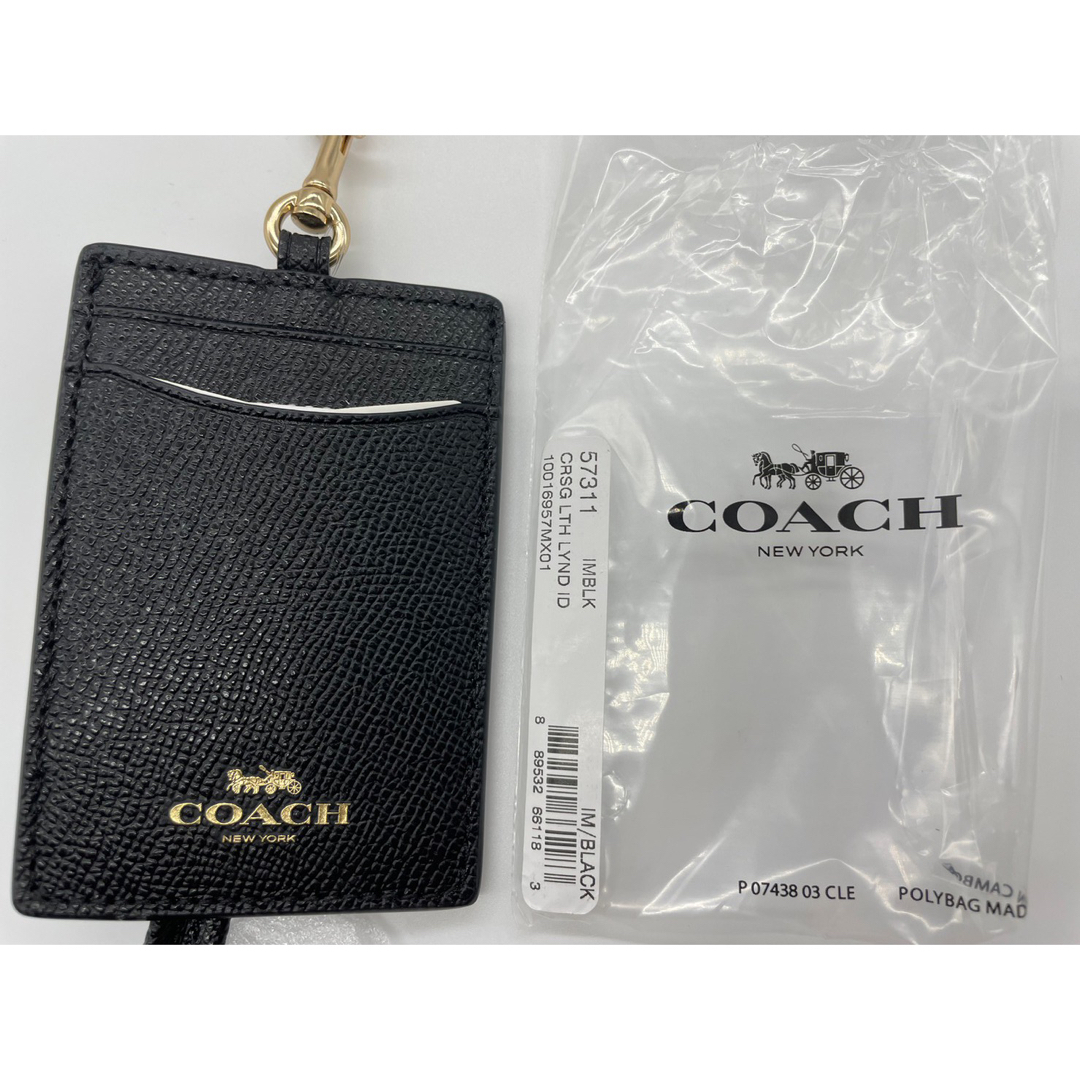 COACH(コーチ)の【COACH  57311】定期・ICカード 入れ　レディース　 本革 レディースのファッション小物(名刺入れ/定期入れ)の商品写真