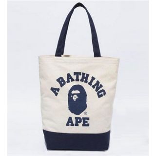 アベイシングエイプ(A BATHING APE)のBAPE◆A BATHING APE/ロゴトートバッグ◆ア ベイシング エイプ(トートバッグ)