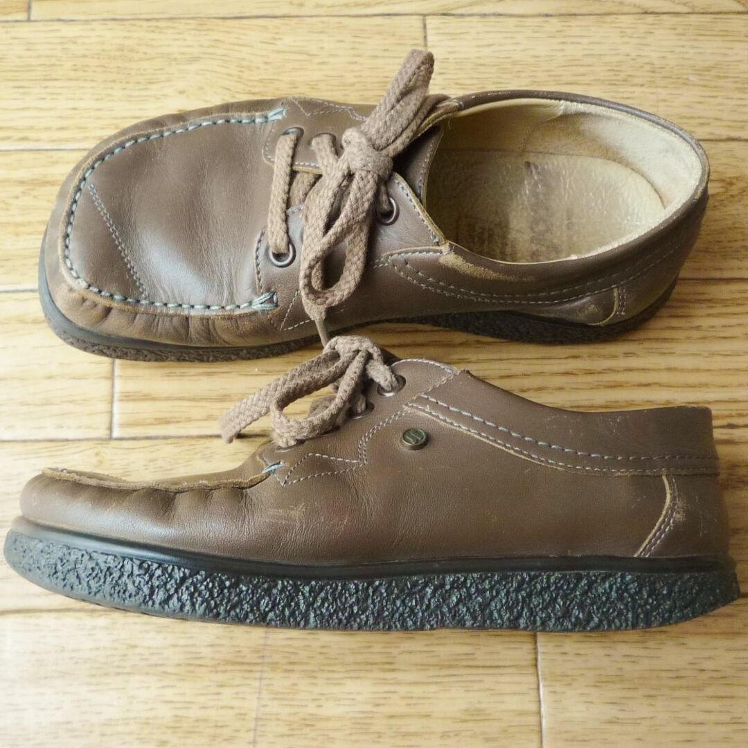 レア★ヤコフォーム 靴 22.0 ブラウン スタンダード 338 幅広 中古品 レディースの靴/シューズ(ローファー/革靴)の商品写真