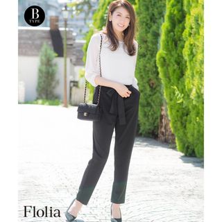 フロリア(Flolia)の入学式 ママスーツ 卒業式 スーツ 母 レディース パンツスーツ セレモニースー(スーツ)