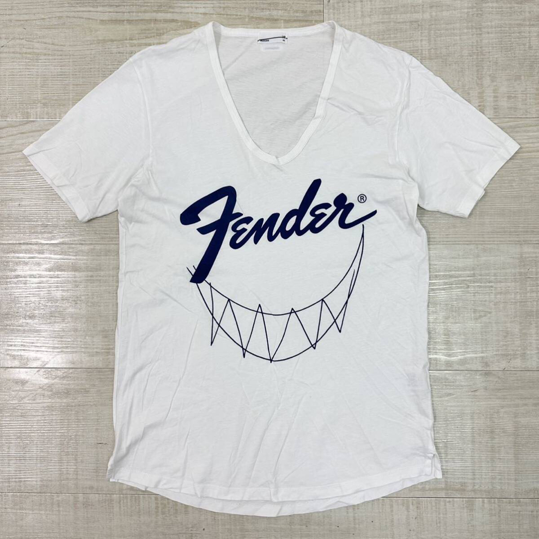 LAD MUSICIAN x FENDER Tシャツ ホワイト 系 サイズ 42 | フリマアプリ ラクマ