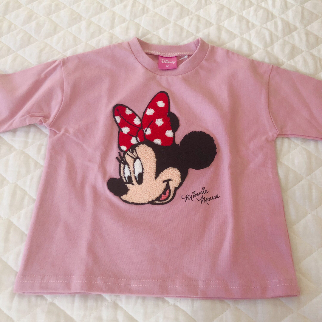 激安ブランド激安ブランドバースデイ ディズニー ミニー モコモコ 長袖 Tシャツ ロンT 90cm Tシャツカットソー ⭐新品⭐タグ付 Littc リトシー ディズニー ミッキー ミニー スタジャン