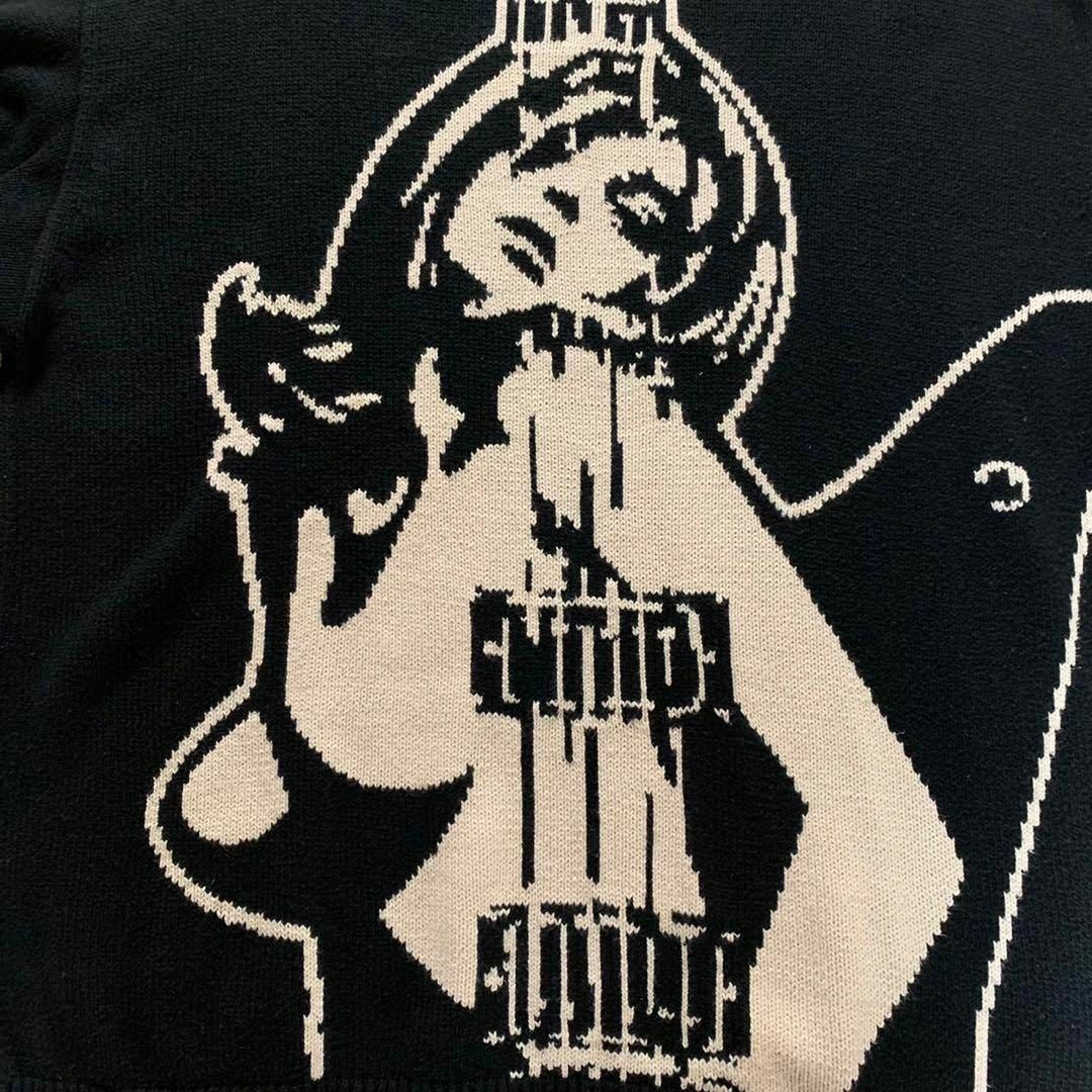 【90s ヴィンテージ】超希少ヒステリックグラマー 超人気Tシャツ　ギターガール