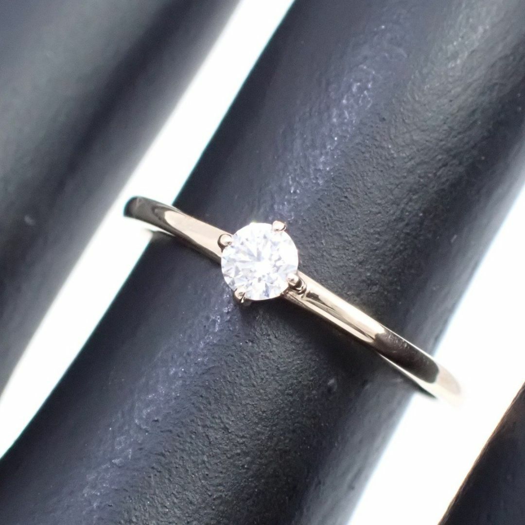 アクセサリー☆ete  K18   ダイヤモンドリング★ 0.1ct