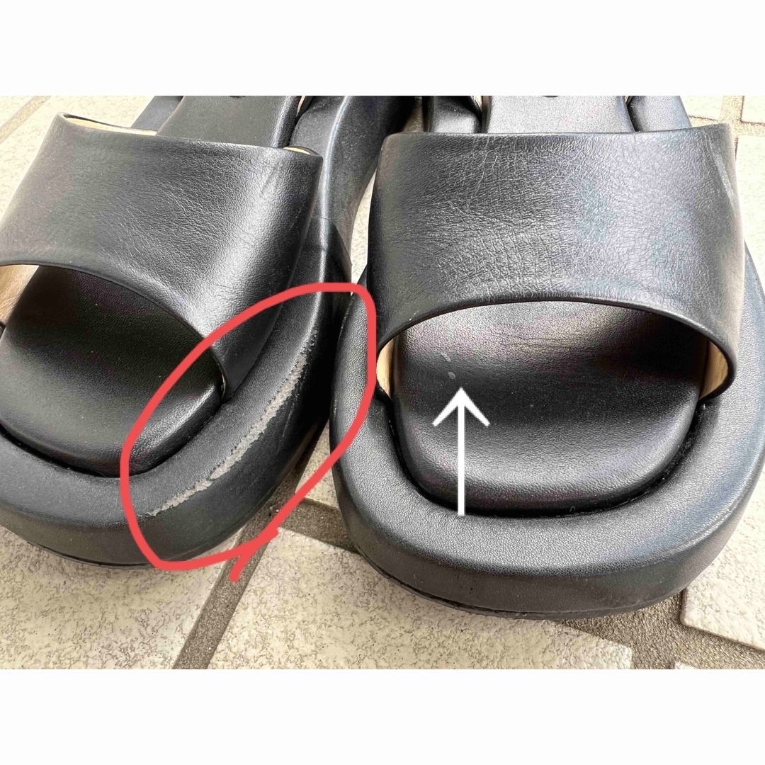 CLANE - clane EDGE SOLE CURVE SANDALSの通販 by ショップ|クラネ