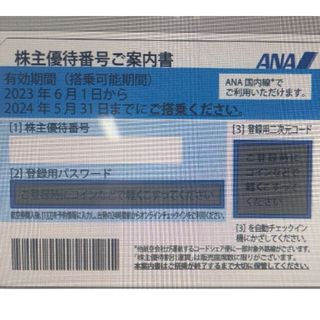 ANA 株主優待券 チケット 送料無料(航空券)