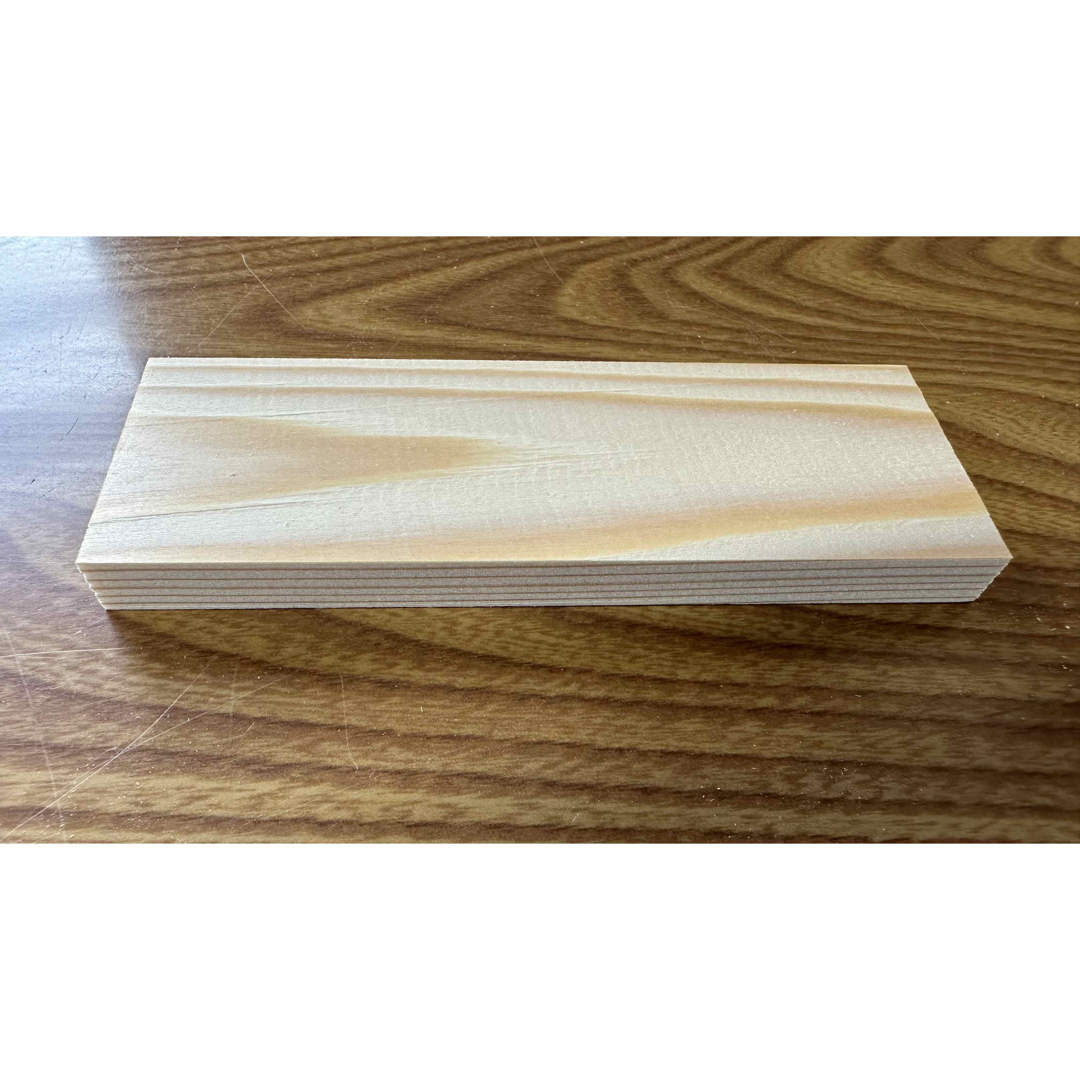 《新品•未使用》かまぼこ板　薪　端材　材木　木材　板材　棚板　端材　小物作り 3