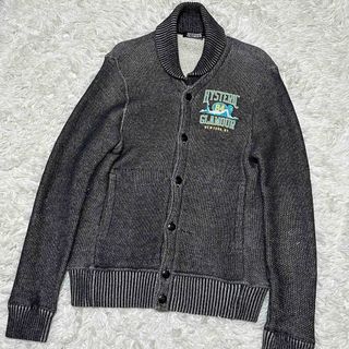 HYSTERIC GLAMOUR ヒスガール ショールカラー カーディガン-