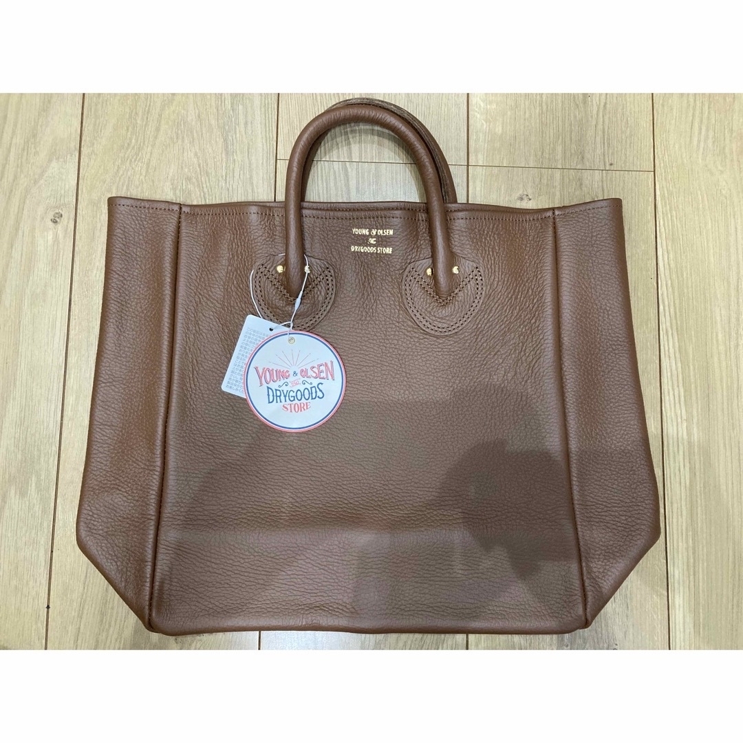 YOUNG&OLSEN - 新品 未使用 ヤングアンドオルセン トートバッグ Mの ...