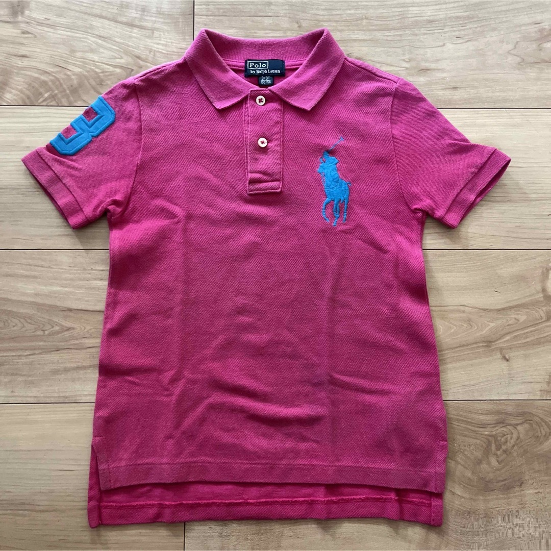 Ralph Lauren(ラルフローレン)のラルフローレンポロシャツ100 キッズ/ベビー/マタニティのキッズ服男の子用(90cm~)(Tシャツ/カットソー)の商品写真