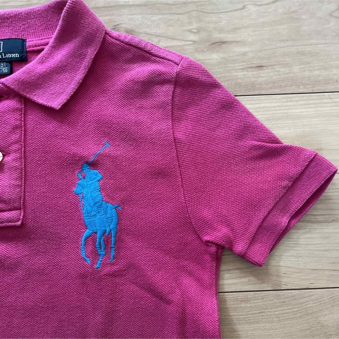 Ralph Lauren(ラルフローレン)のラルフローレンポロシャツ100 キッズ/ベビー/マタニティのキッズ服男の子用(90cm~)(Tシャツ/カットソー)の商品写真