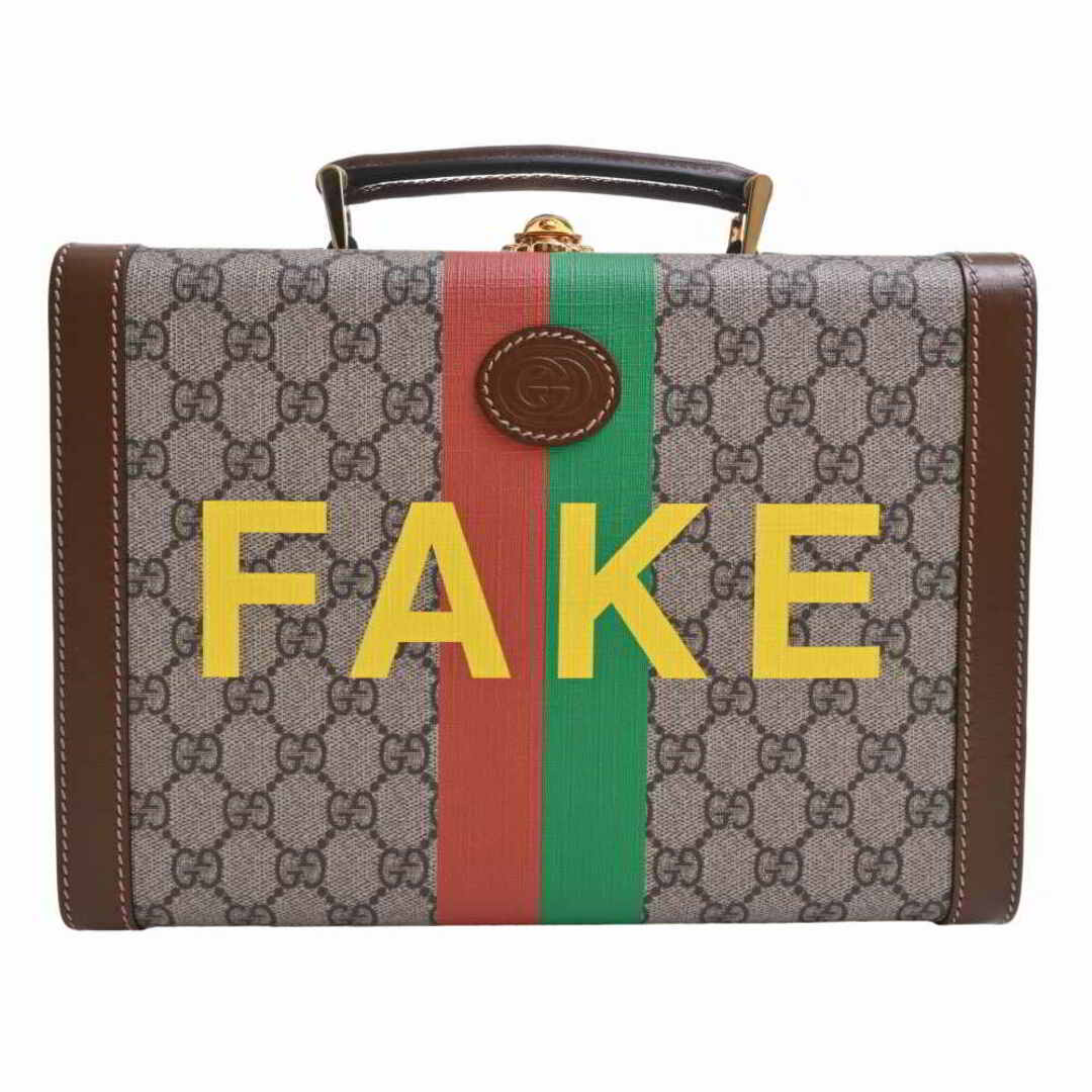Gucci - 【中古】Gucci グッチ GGスプリーム FAKE NOT ビューティー