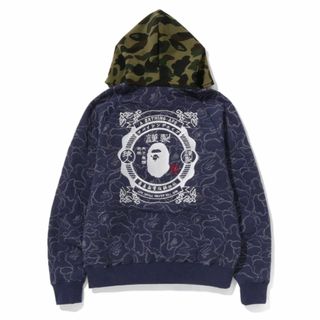 BAPE パーカー 迷彩 猿人謹製 ABC CAMO RELAXED 即納