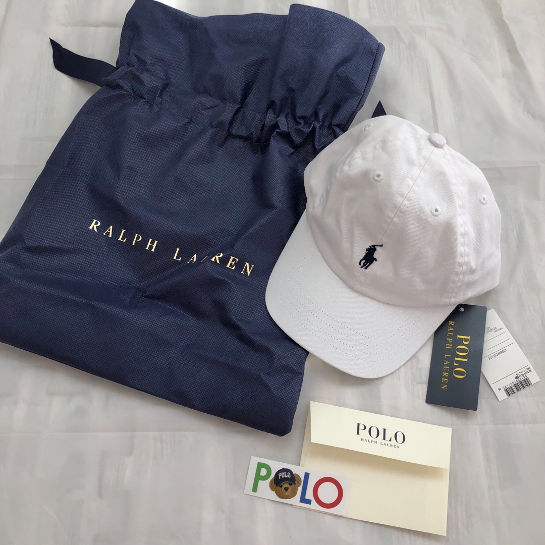 POLO RALPH LAUREN(ポロラルフローレン)の未使用Polo Ralph Lauren ラルフローレン　キャップ 帽子 キッズ/ベビー/マタニティのこども用ファッション小物(帽子)の商品写真