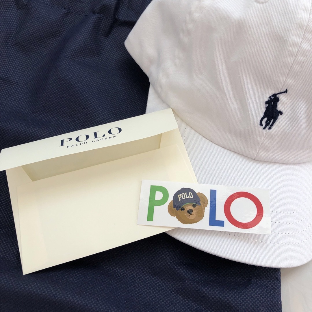 POLO RALPH LAUREN(ポロラルフローレン)の未使用Polo Ralph Lauren ラルフローレン　キャップ 帽子 キッズ/ベビー/マタニティのこども用ファッション小物(帽子)の商品写真