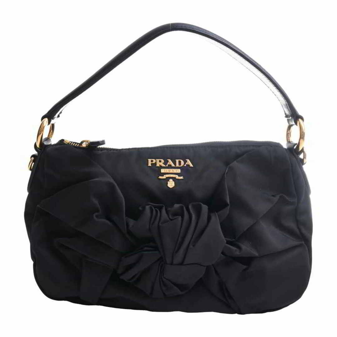 PRADA プラダ TESSUTO FIOCCO ワンショルダーバッグ BN1656 ブラック by