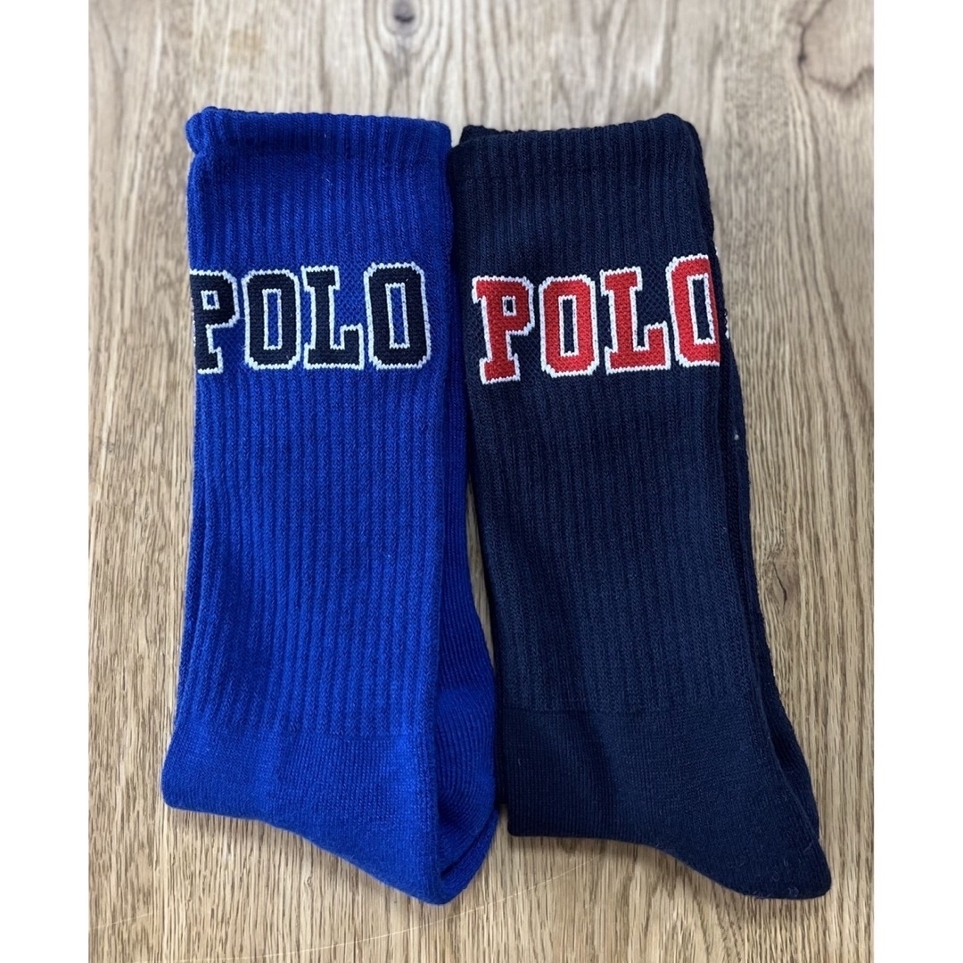 POLO（RALPH LAUREN）(ポロ)のPOLO ラルフローレン  ソックス　靴下　3足　米国購入　新品 メンズのレッグウェア(ソックス)の商品写真