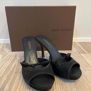 ルイヴィトン(LOUIS VUITTON)の【美品】LOUIS VUITTON ミュール(ミュール)