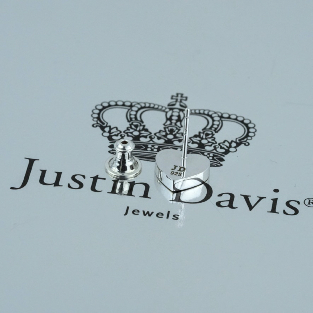 Justin Davis - 美品!ジャスティンデイビス SEJ759 BLACK HEART ピアス