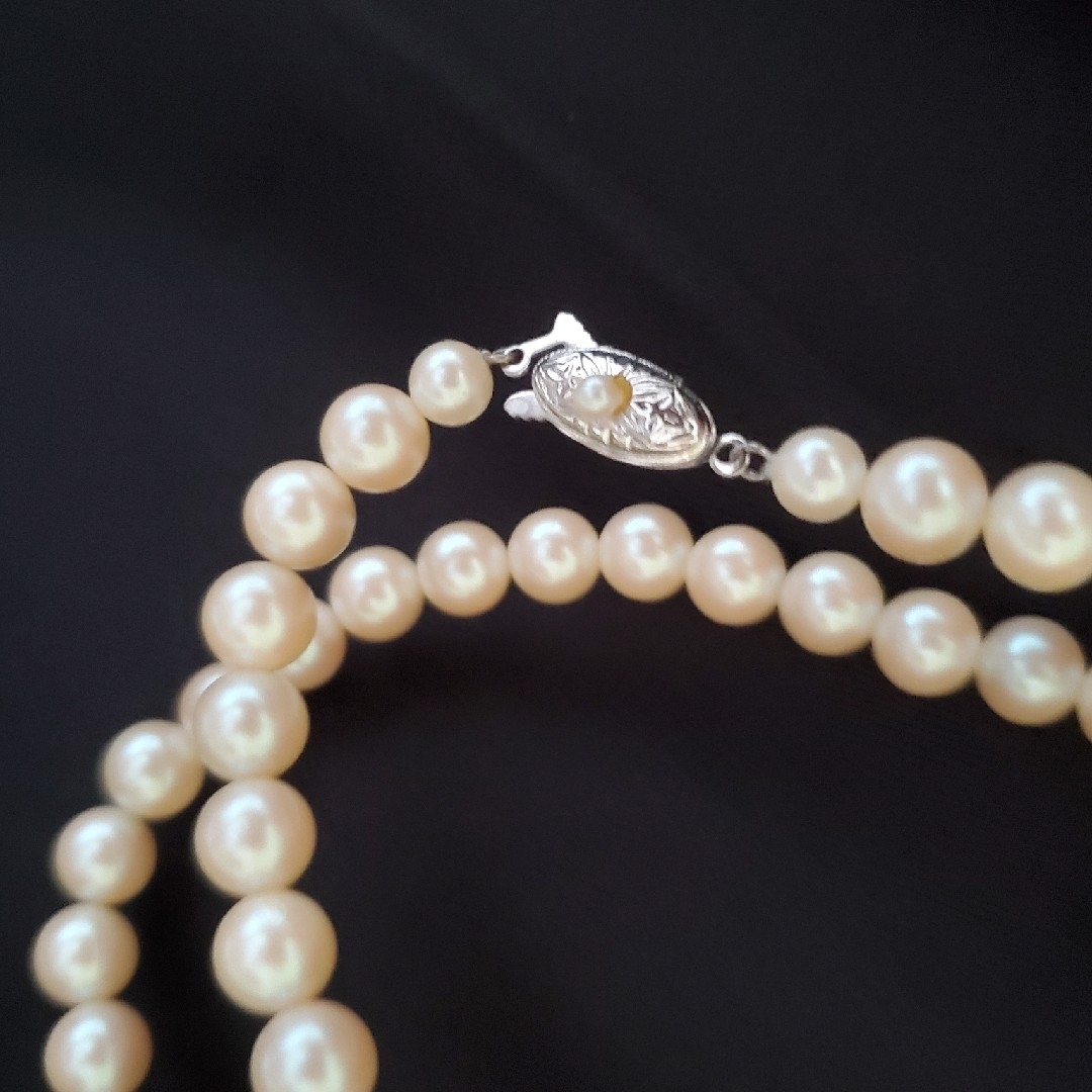 真珠　ネックレス レディースのアクセサリー(ネックレス)の商品写真