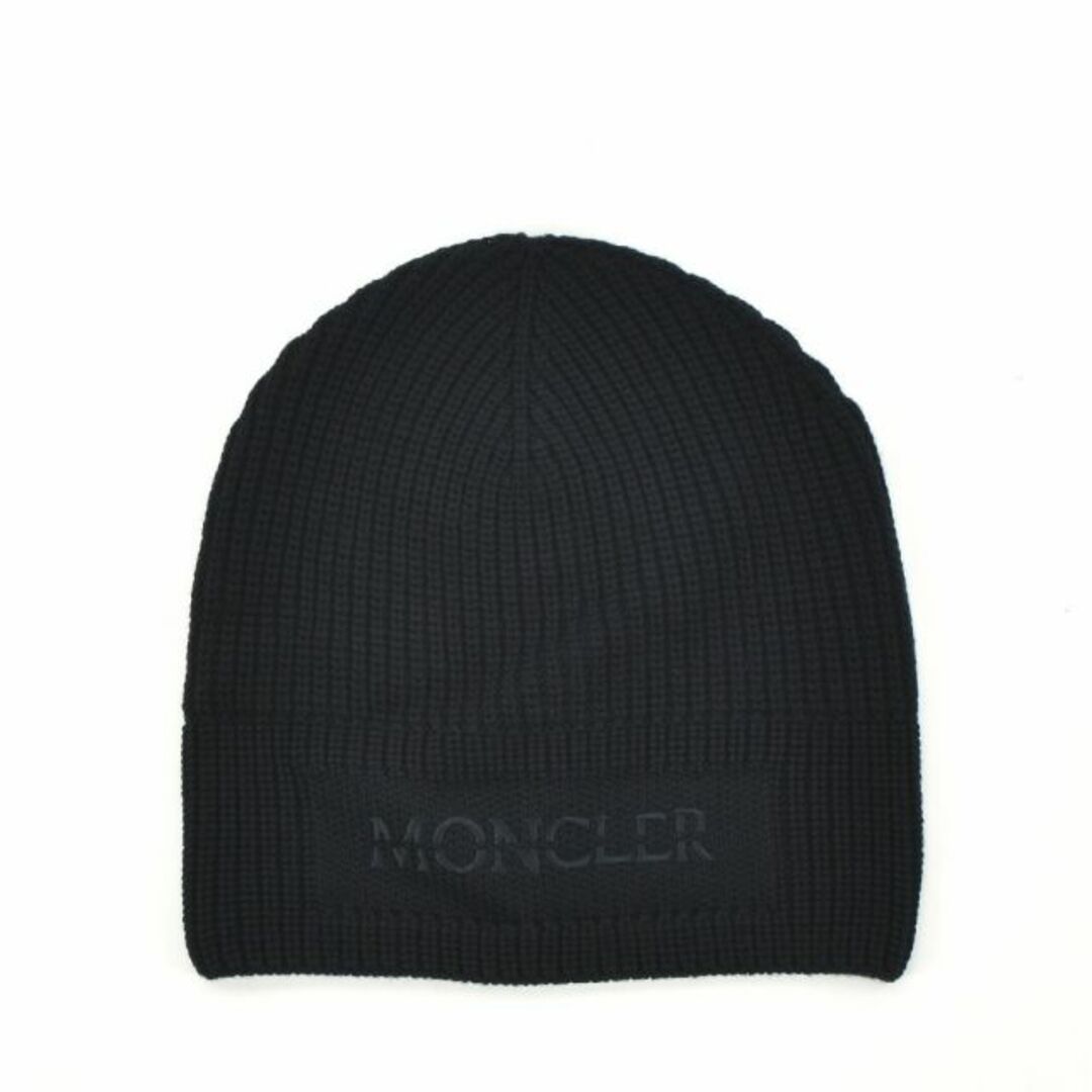 【BLACK】モンクレール ニットキャップ メンズ ビーニー ニット帽 ウール ロゴ ブラック 黒 BERRETOO TRICOT  MONCLER【送料無料】 | フリマアプリ ラクマ