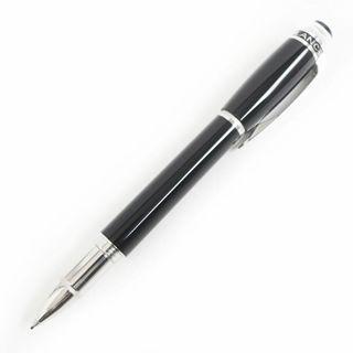 モンブラン(MONTBLANC)の極美品□MONTBLANC/モンブラン アーバンスピード ホワイトスター キャップ式 ファインライナー/ネームペン 黒×シルバー ドイツ製 筆記OK(ペン/マーカー)