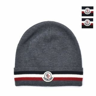 モンクレール(MONCLER)の【DARK NAVY】モンクレール ニットキャップ (ニット帽/ビーニー)