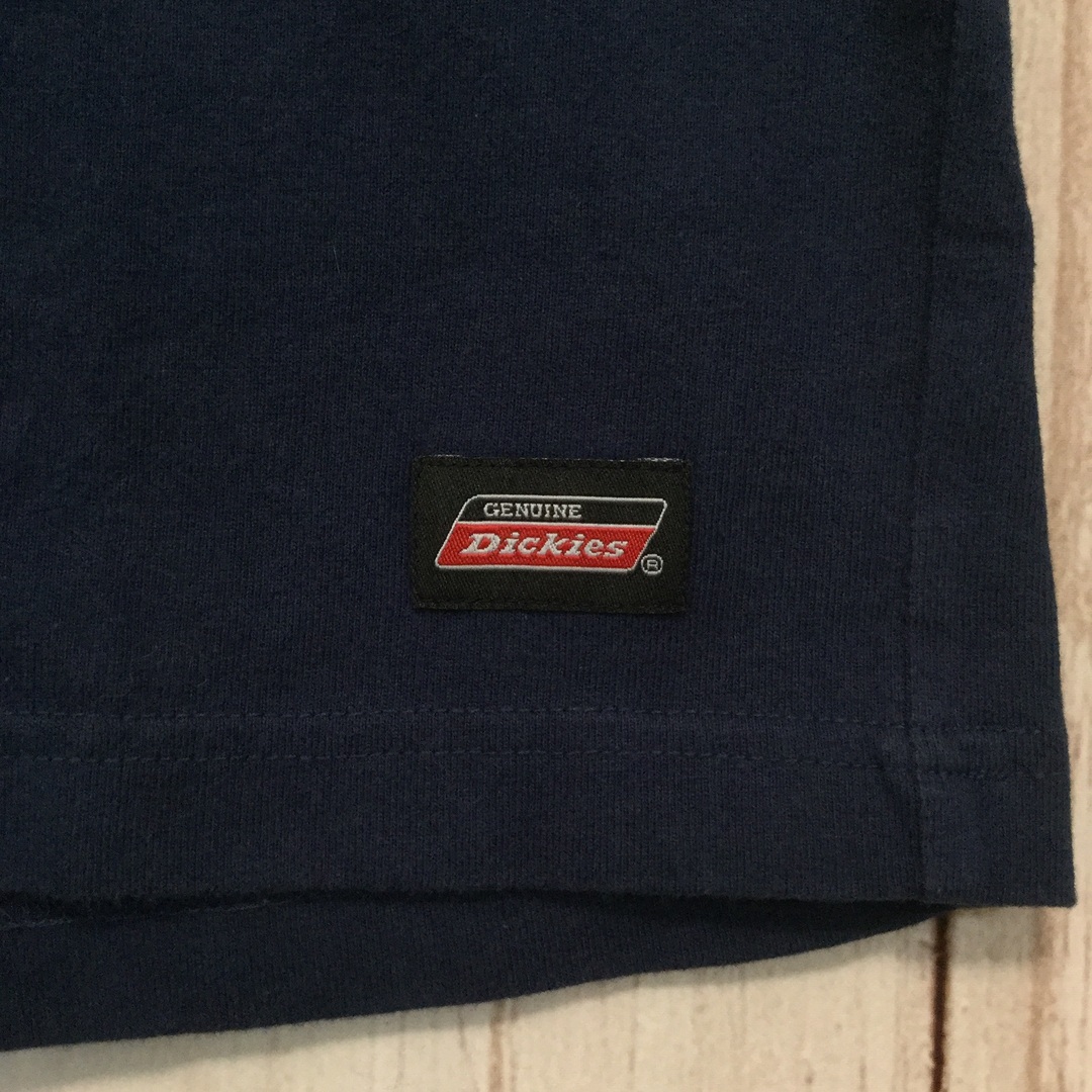 Dickies - 人気 ディッキーズ リンガーTシャツ ビッグロゴ XL ネイビー