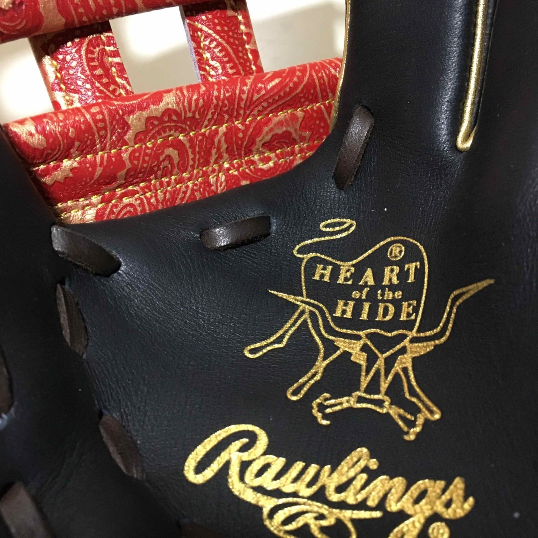 Rawlings(ローリングス)の◆ほぼ未使用品 型付け済み◆ ローリングス HOH 一般 軟式 グローブ グラブ スポーツ/アウトドアの野球(グローブ)の商品写真