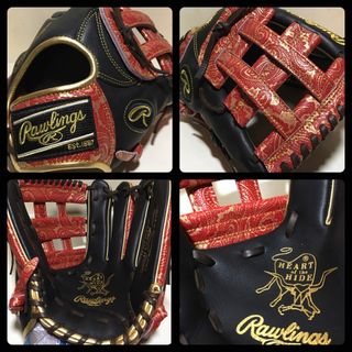 ローリングス(Rawlings)の◆ほぼ未使用品 型付け済み◆ ローリングス HOH 一般 軟式 グローブ グラブ(グローブ)