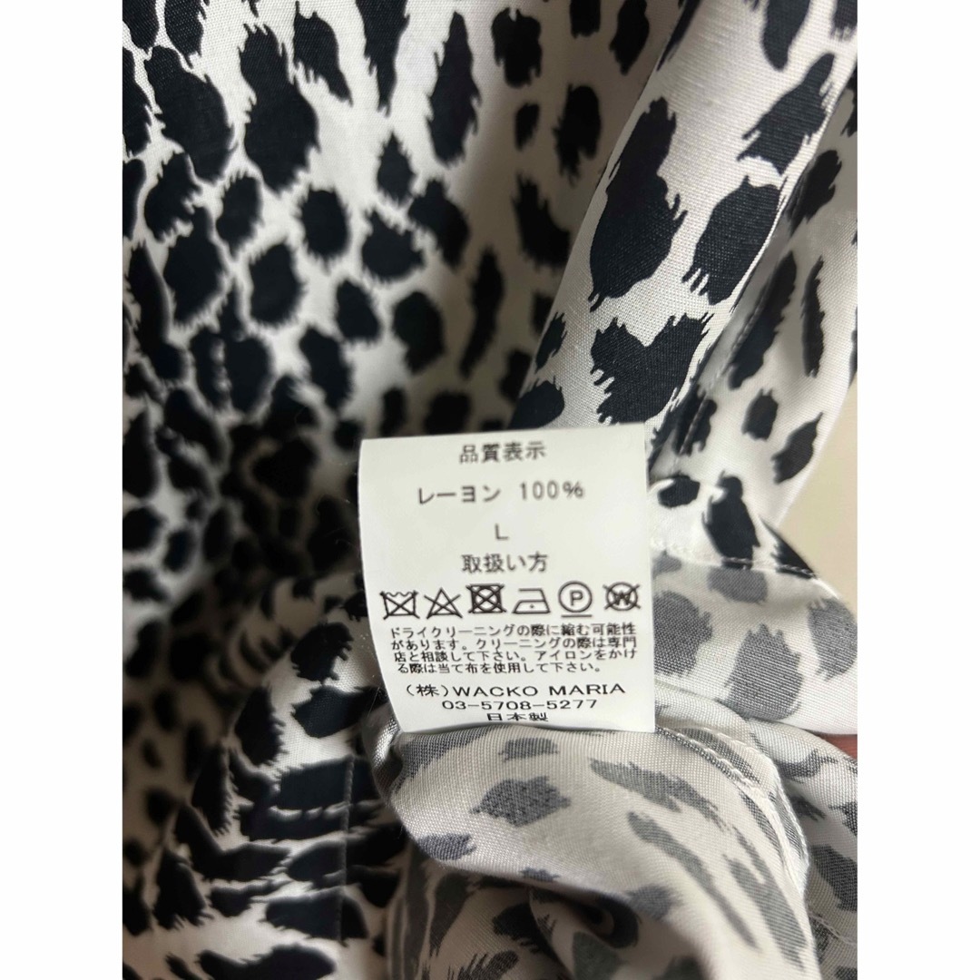 WACKO MARIA(ワコマリア)のWACKOMARIA leopard open collar shirt  メンズのトップス(シャツ)の商品写真