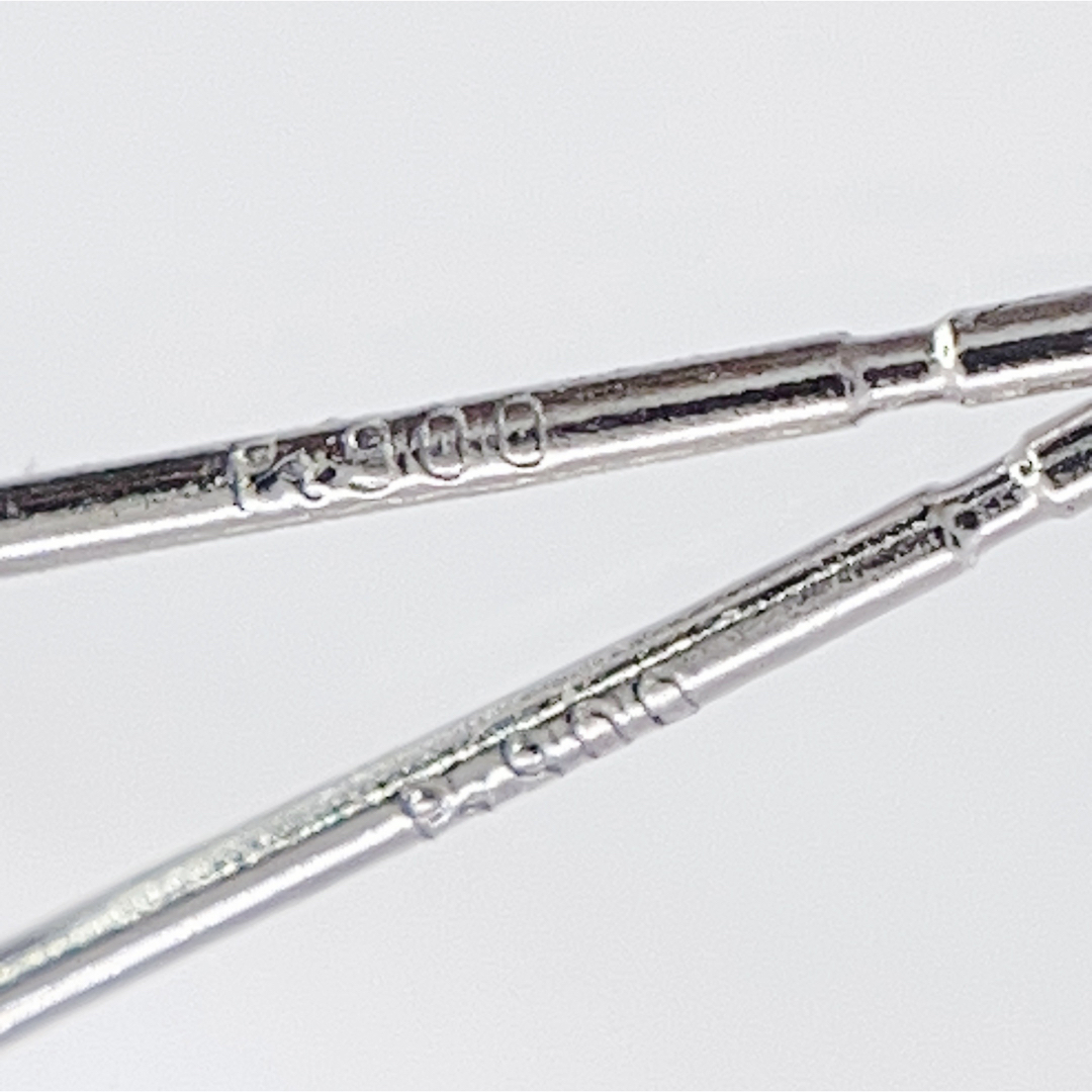 販売済み 天然ダイヤモンド トータル 0.612ct ピアス Pt900 - ピアス