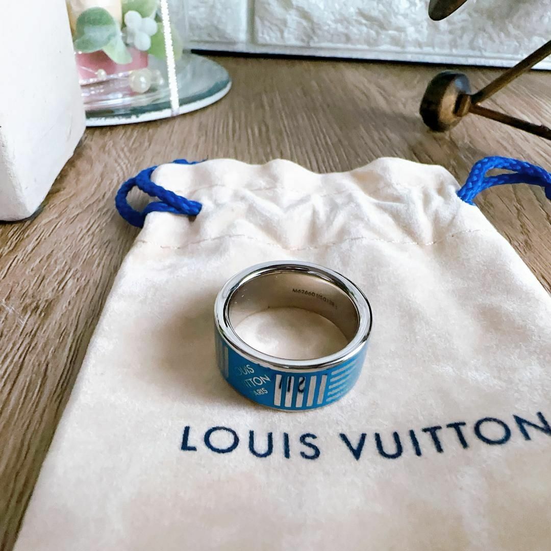 LOUIS VUITTON(ルイヴィトン)の◇ルイヴィトン◇ M62660 バーグ ダミエ カラーズ リング ブランド メンズのアクセサリー(リング(指輪))の商品写真