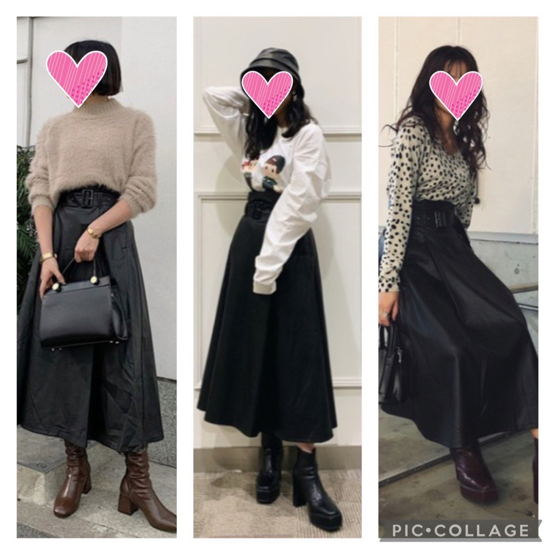 ❤️匿名配送ゆうパックor宅急便❤️新品タグ付き❤️レザースカート❤️